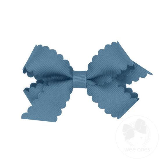 Mini Scallop Edge Bow