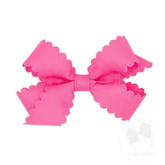 Mini Scallop Edge Bow