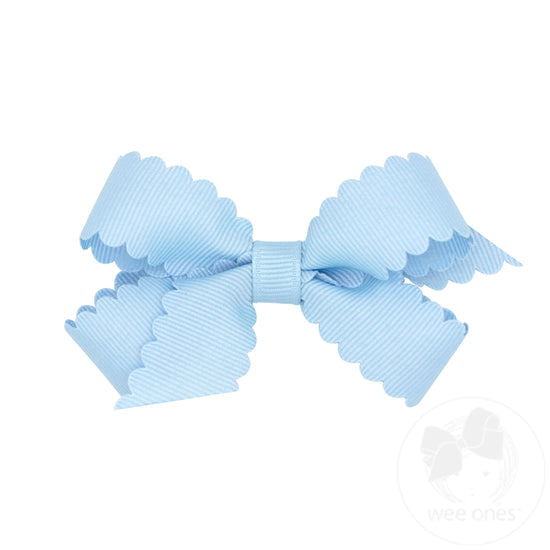 Mini Scallop Edge Bow