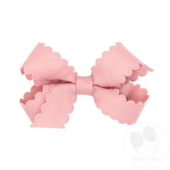 Mini Scallop Edge Bow