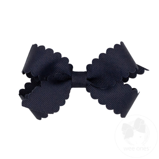 Mini Scallop Edge Bow