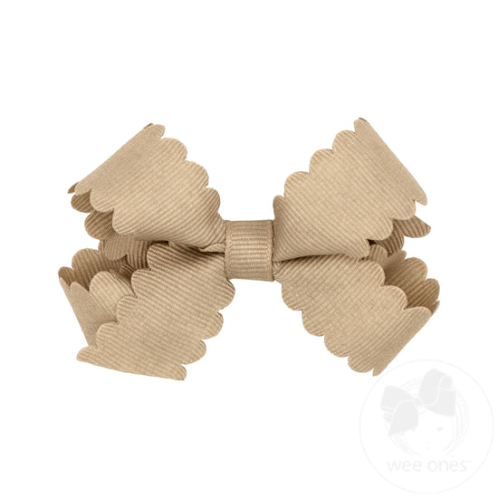 Mini Scallop Edge Bow