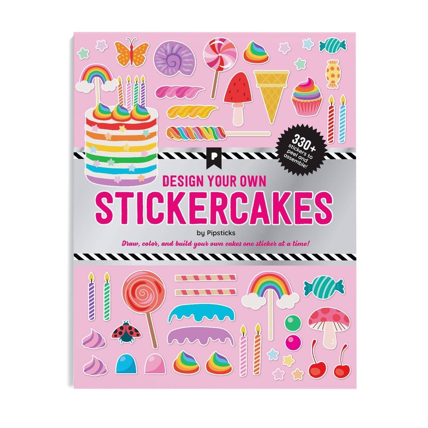 Design Your Own Sticker Book: Stickercakes