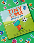 Tiny T. Rex Tries Soccer