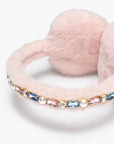 Cotton Candy Jeweled Ear Muffs