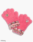 Hot Pink Minnie Mouse Gloves
