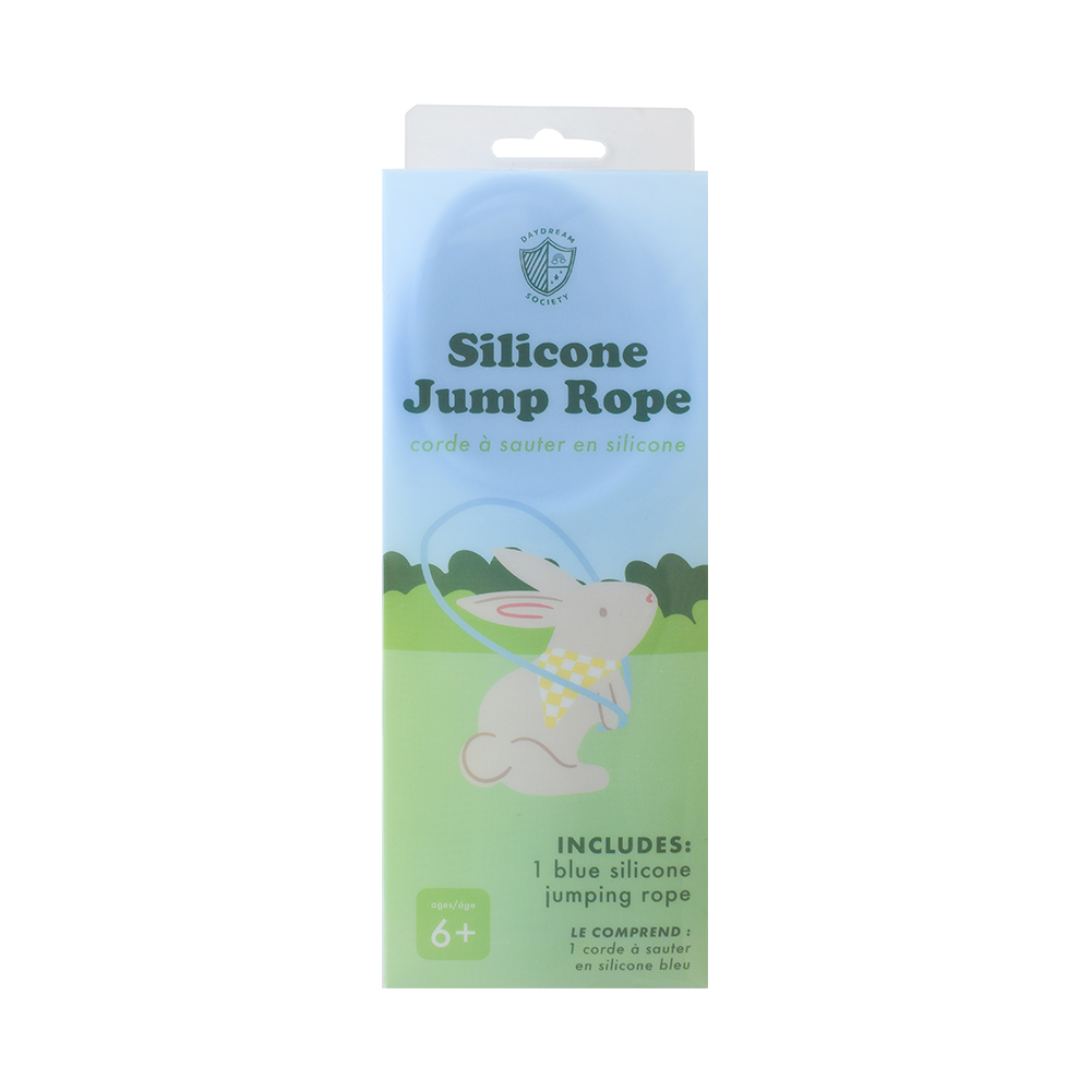 Camp Explorer Blue Silicone Jumprope