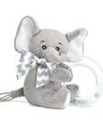 Lil' Spout Gray Elephant Shaker Rattle