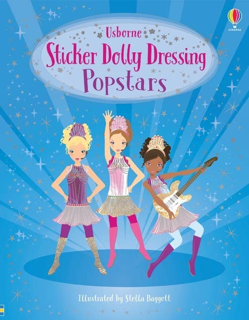 Sticker Dolly Dressing Popstars : Usborne