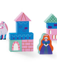 Build & Play Wood Blocks - Princess Palace (10pc)