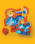 12-Piece Shaped Box Puzzle - Dino Friends