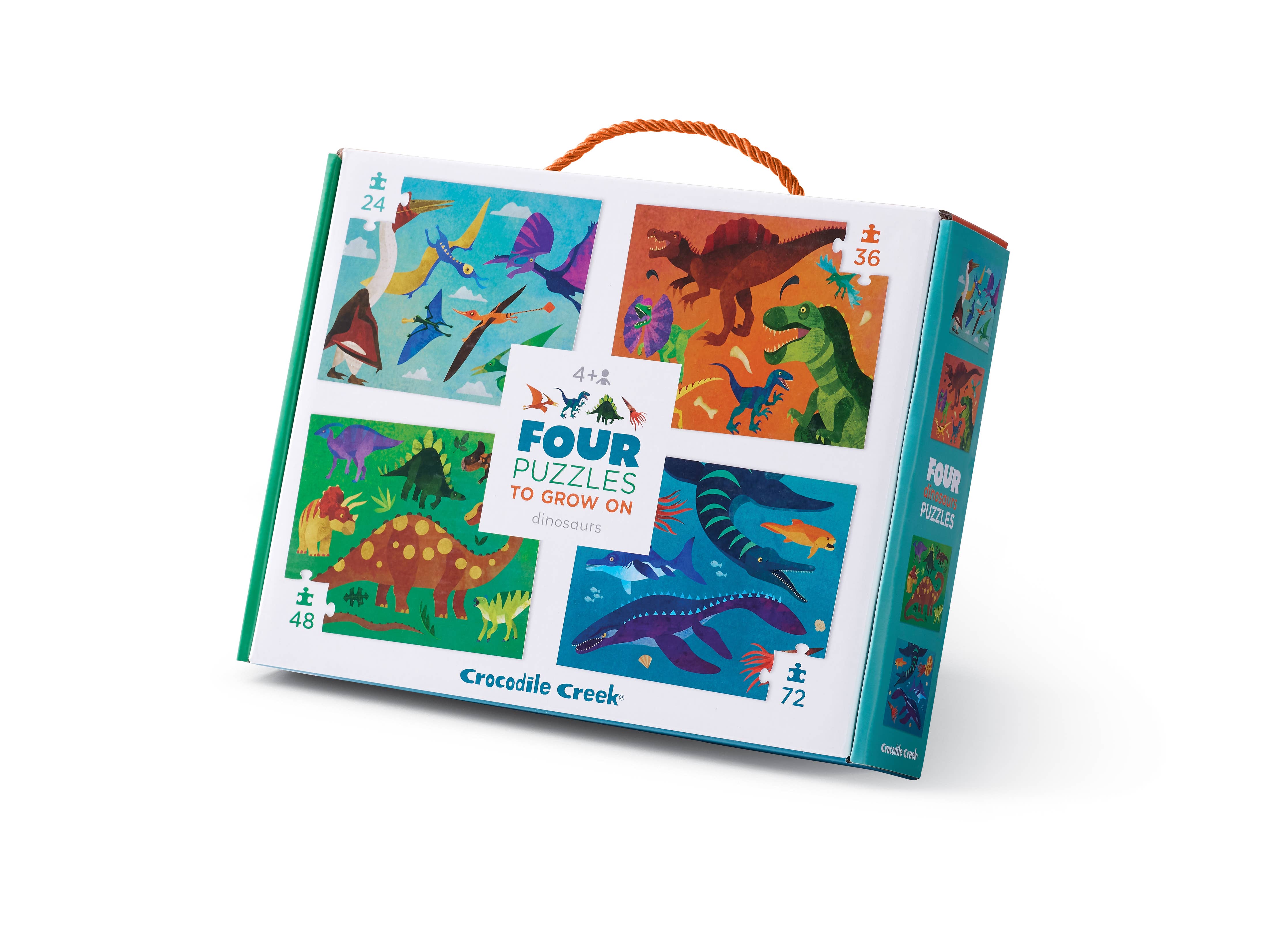 Four Puzzles - Dinosaurs