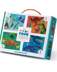 Four Puzzles - Dinosaurs
