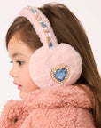 Cotton Candy Jeweled Ear Muffs