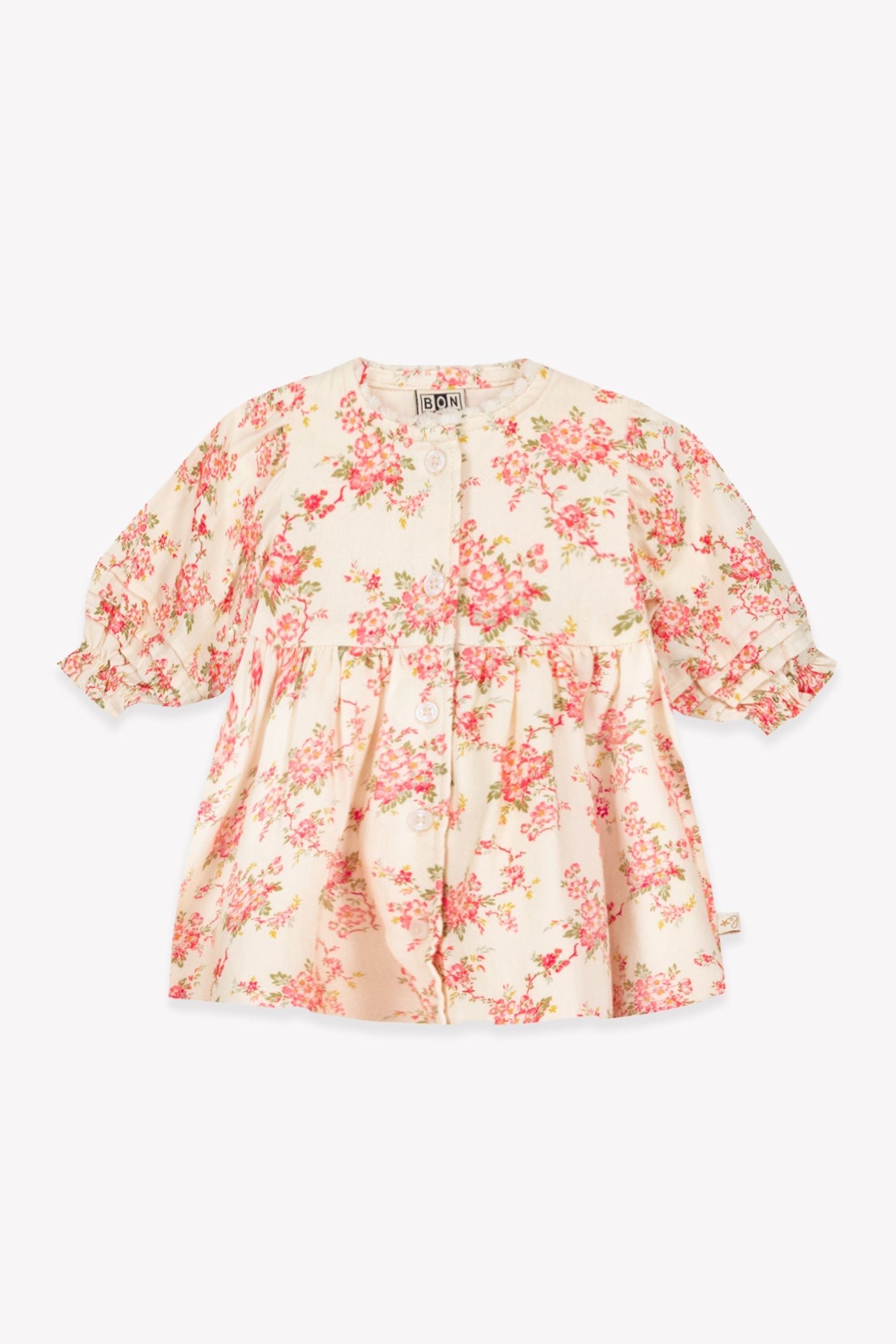 Peony Sunday Flowers Dress