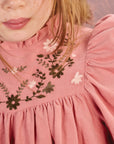 Pauline Corduroy Embroidered Dress