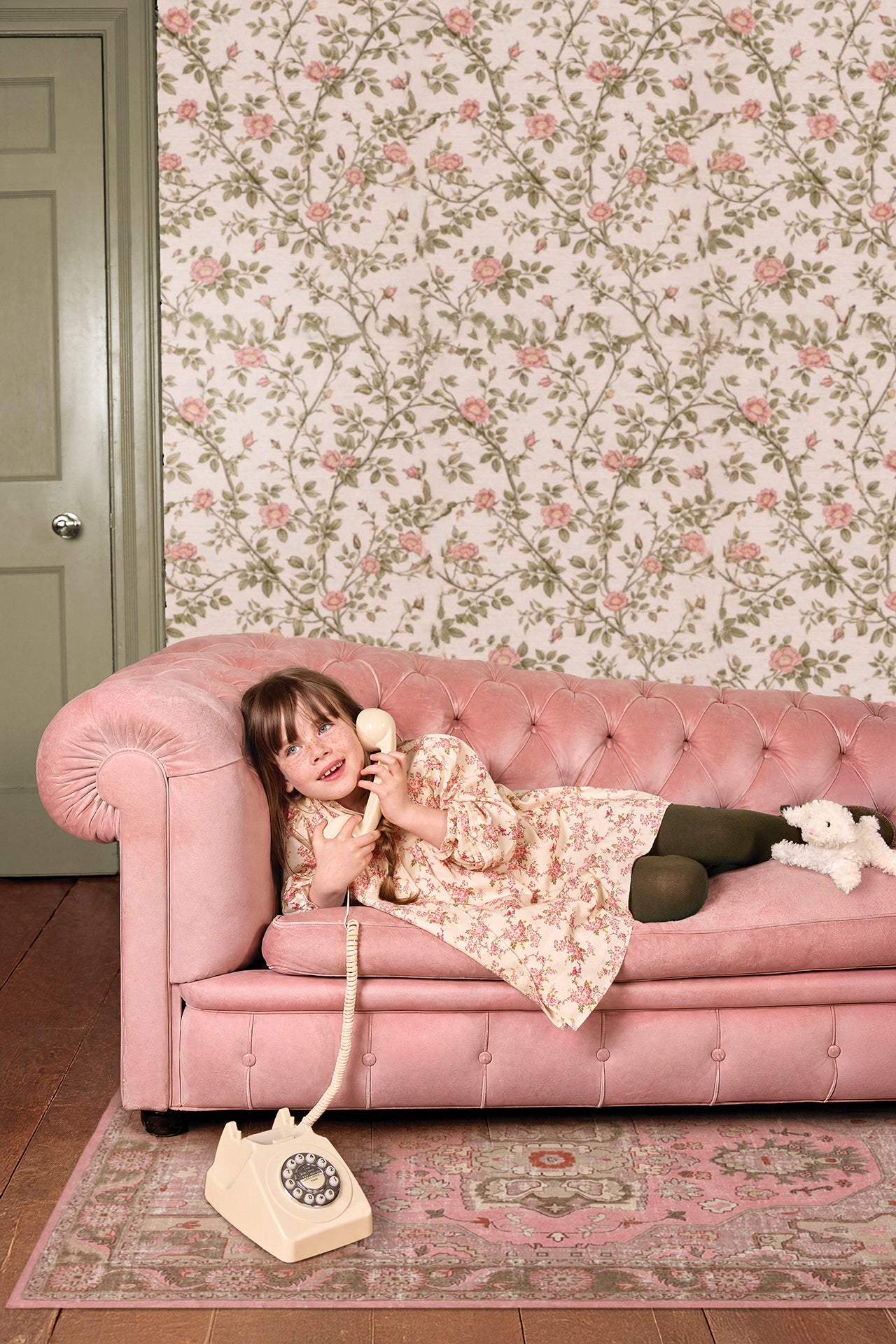 Peony Sunday Flowers Dress