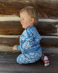 Organic Cotton Alligator Baby Sweatshirt