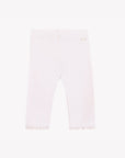 Pink Ribbed Frill Collar Set
