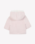 Pink Cotton Cashmere Baby Jacket