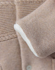Greige Faux Fur Lined Bunting
