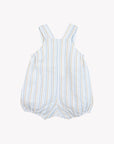 Tartine et Chocolat Blue & Tan Striped Romper