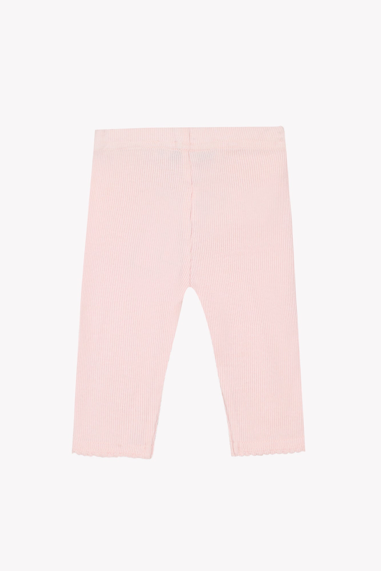 Pink Ribbed Legging