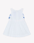 Tartine et Chocolat Blue Embroidered Dress