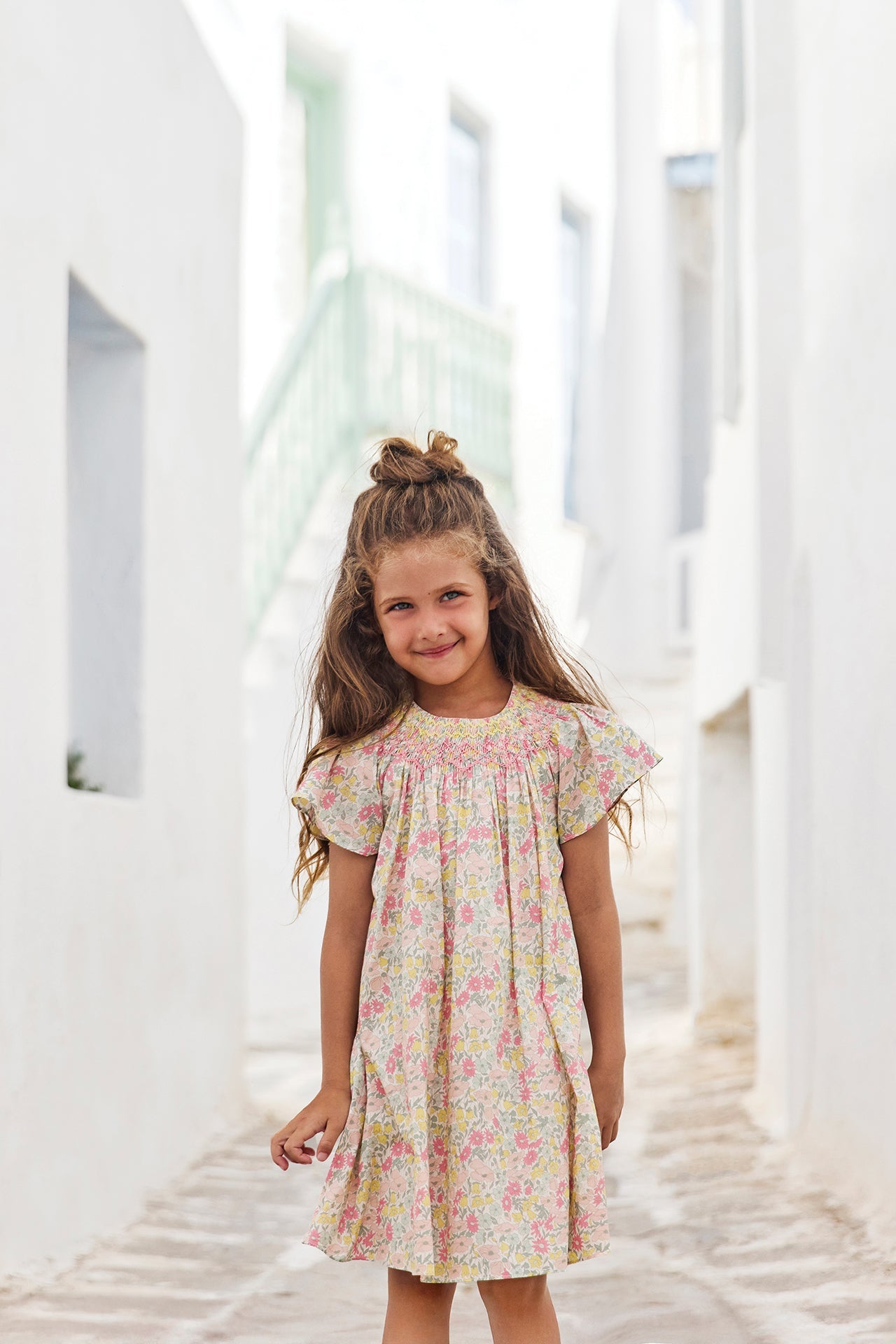 Tartine et Chocolat Smocked Liberty Print Dress