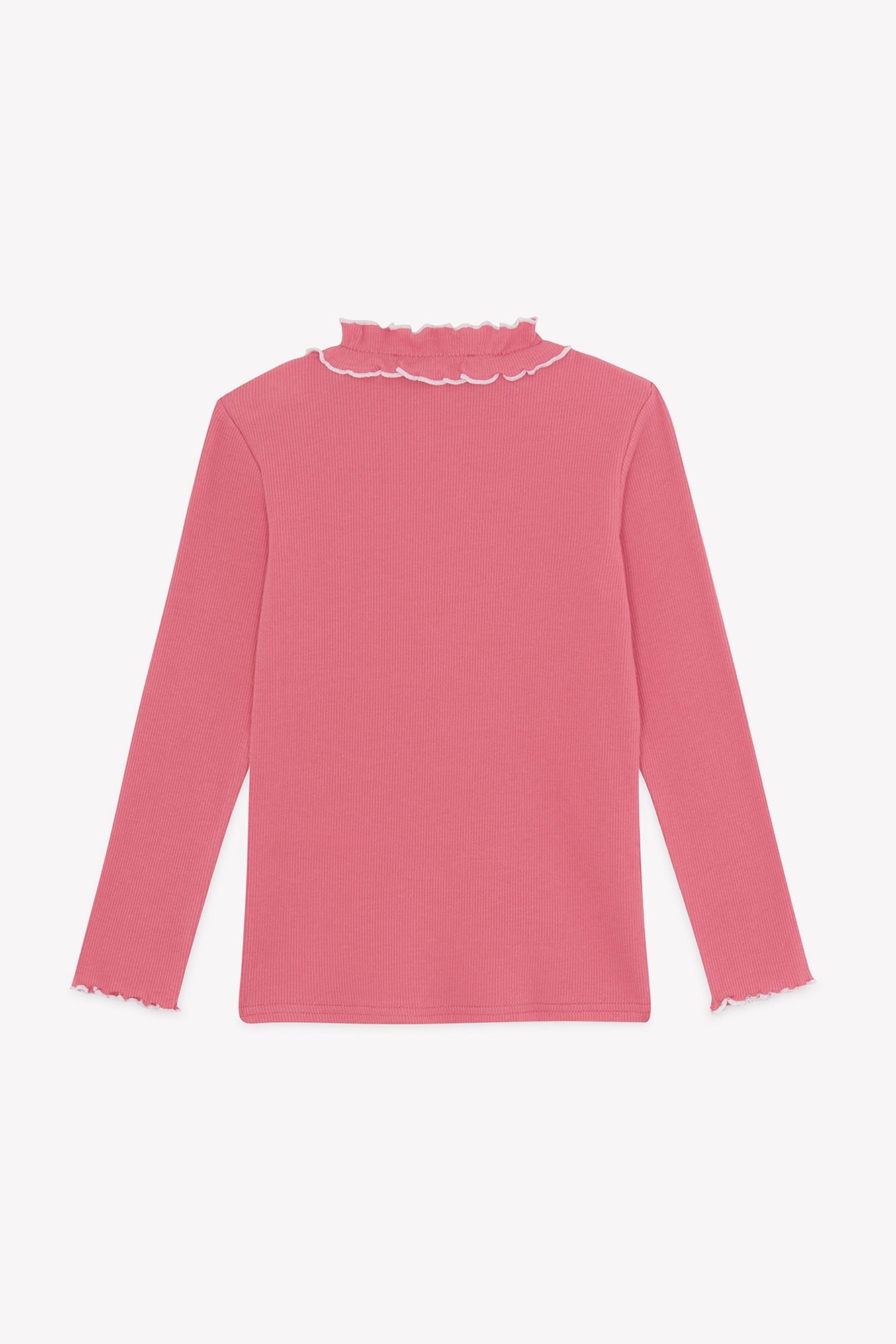 Tartine et Chocolat Peony Ribbed Mock Turtleneck