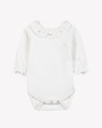 Tartine et Chocolat Rose Embroidred Bodysuit