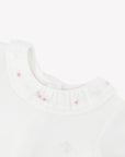 Tartine et Chocolat Rose Embroidred Bodysuit