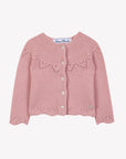 Tartine et Chocolat Zig Zag Blush Cardigan