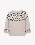 Tan Fair Isle Sweater