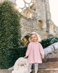 Tartine et Chocolat Pink Fine Corduroy Dress