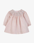 Tartine et Chocolat Pink Fine Corduroy Dress