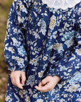 Tartine et Chocolat Navy Floral Liberty Print Dress