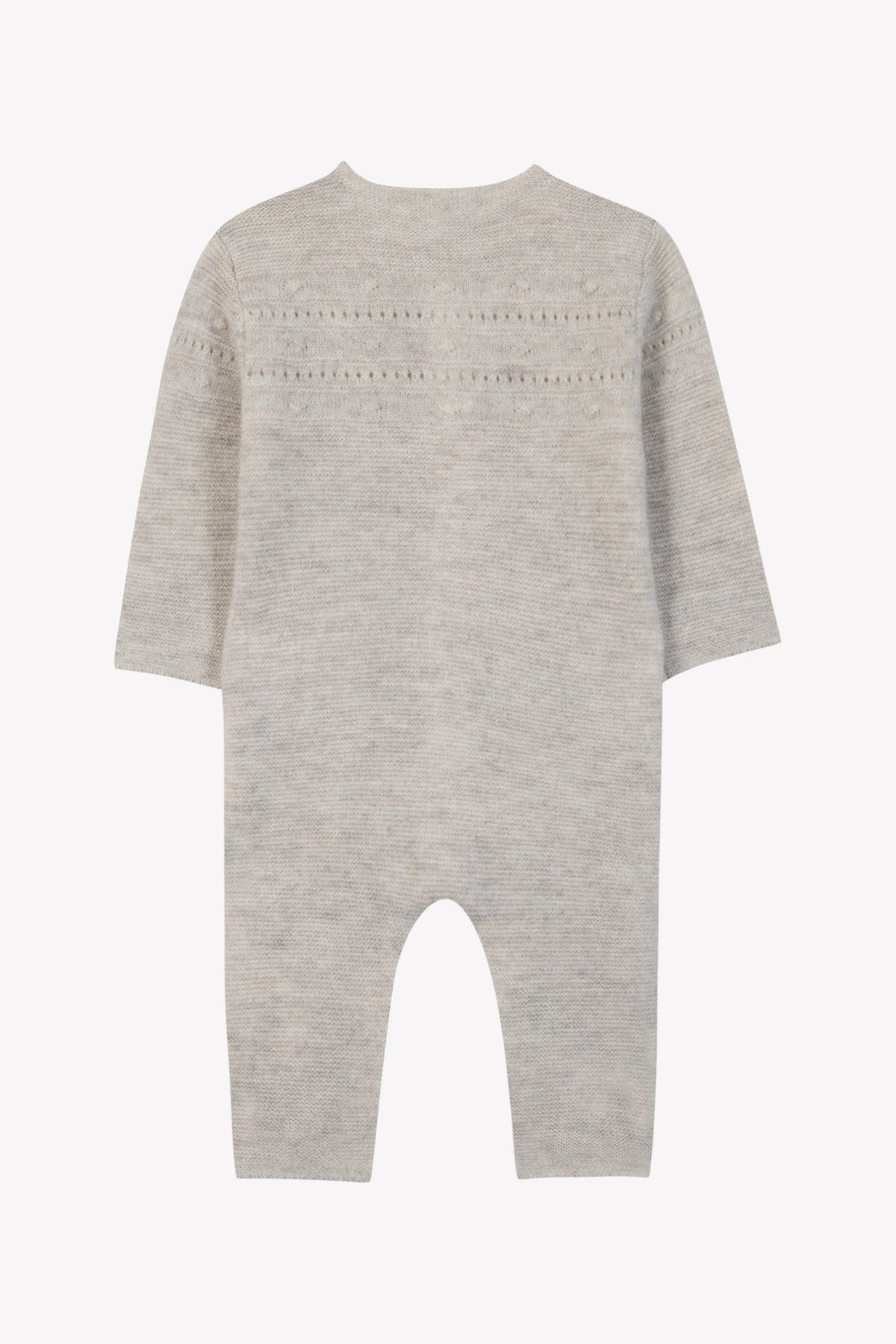 Tartine et Chocolat Beige Wool Cashmere Romper
