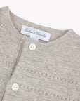 Tartine et Chocolat Beige Wool Cashmere Romper