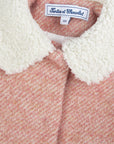 Tartine et Chocolat Pink Tweed Coat