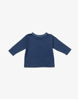 Edward Navy Baby Shirt