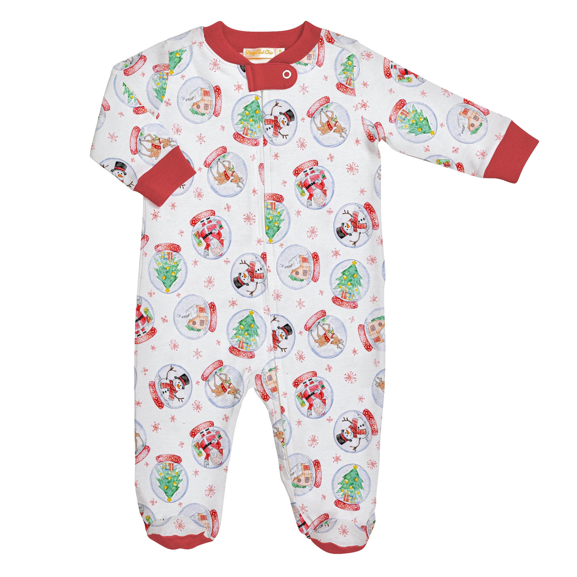 Magic Snowglobe Zip Footie