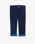 Oso & Me Navy Corduroy Grow Pant