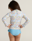 Jasmine Blossom Rashguard Swim Set