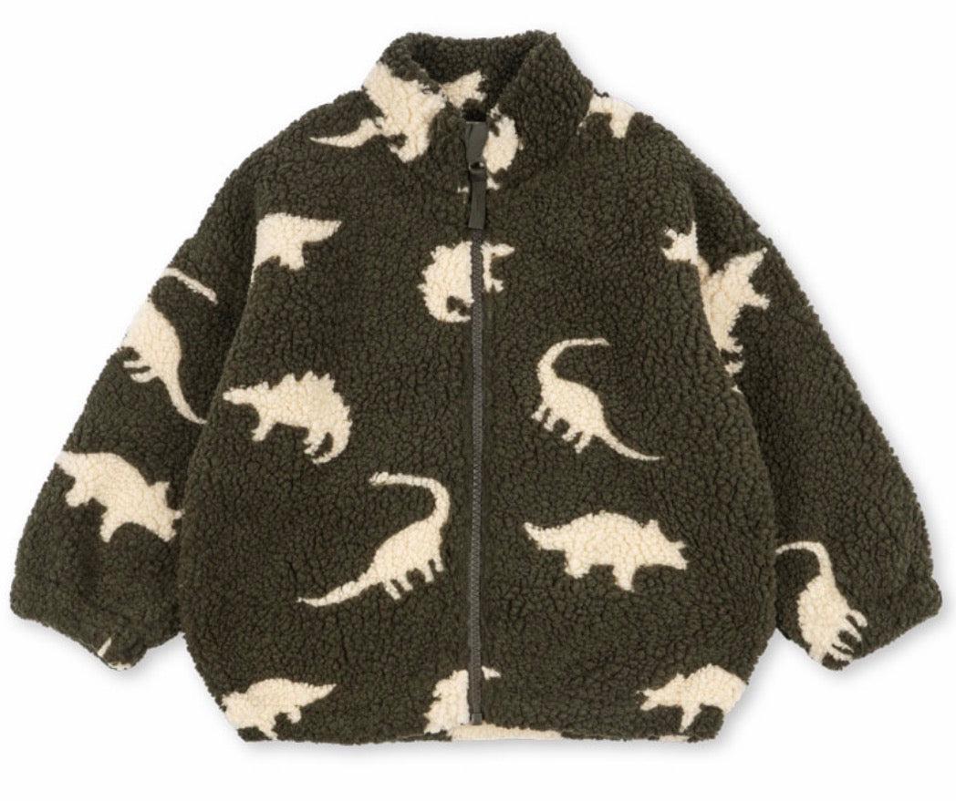 Green Dino Jody Fleece