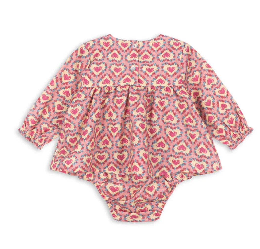 Evia Organic Cotton Dress Romper