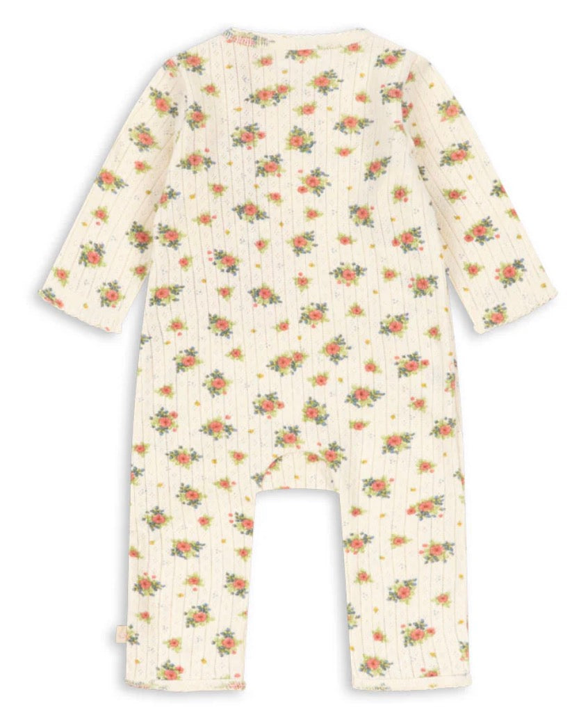 Organic Cotton Rosetto Pointelle Romper