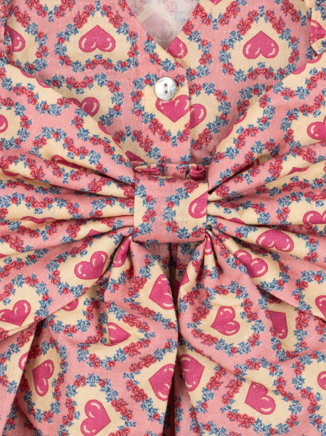 Evia Organic Cotton Bow Dress