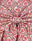 Evia Organic Cotton Bow Dress