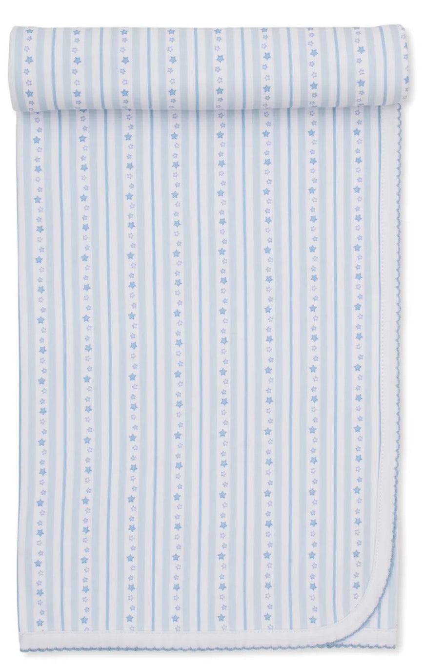 Kissy Kissy Starry Stripes Blanket